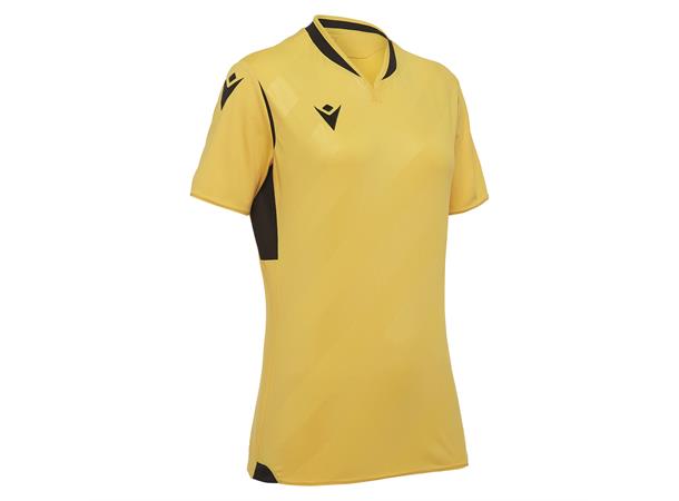 Alya Shirt (Dame) GUL/SORT M Kampdrakt med feminint snitt 