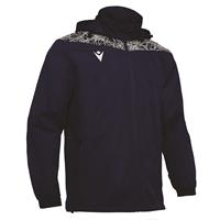 Lahti Showerjacket NAVY/HVIT XXL Vann- og vindavstøtende jakke - Unisex