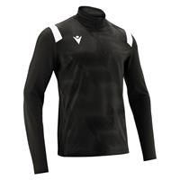 Purus 1/4 Zip Top BLK/WHT 3XS Teknisk treningsgenser - Unisex