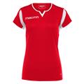 Fluorine Volleyball Shirt W RED/WHT XS Teknisk spillerdrakt til dame