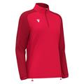 Lena Training 1/4 Zip Top W RED XXL Teknisk treningsgenser til dame