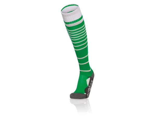 Target Socks COL/WHT XS Stripete høye fotballsokker - Unisex 