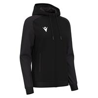Atlas Hooded Jacket Full Zip W BLK XXS Teknisk full zip hettegenser til dame