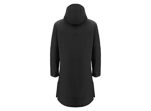 Northland Jacket BLK XXL Ekstra lang vattert coachjakke - Unisex 