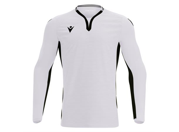 Canopus Shirt Longsleeve WHT/BLK M Elegant langermet treningsdrakt - Unisex 