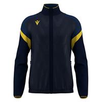 ODIN full zip top NAV/YEL XS Jakke med kontrastdetaljer